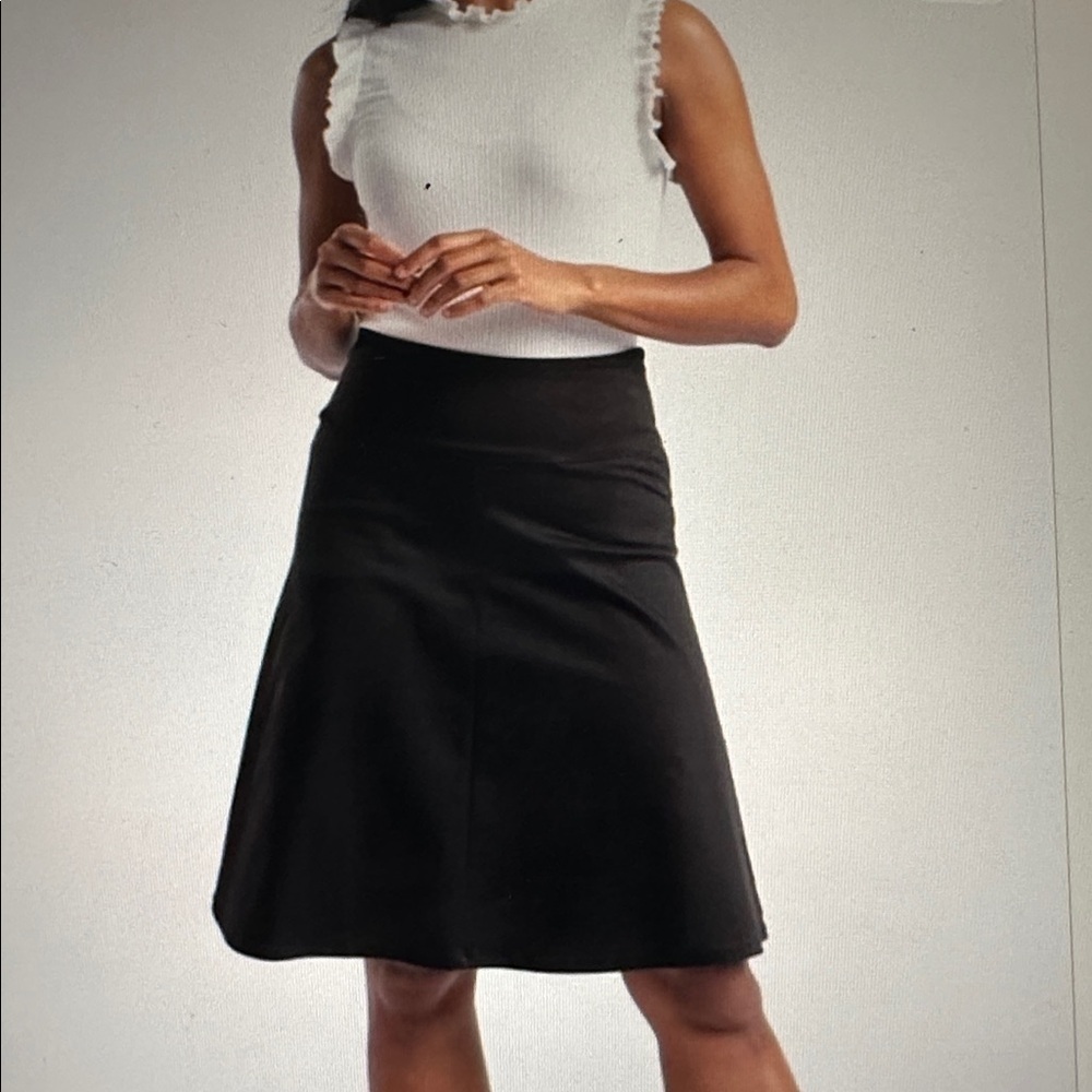 Betabrand Mid Length Skort